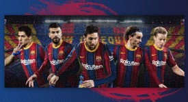 西甲焦点战：阿隆索进球助巴萨，巴萨西班牙人1-1战平